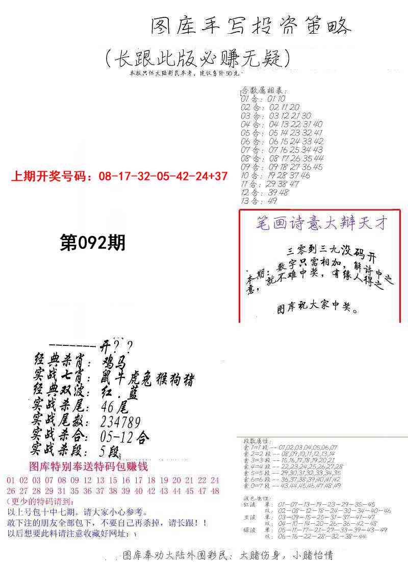 092期手写投资策略[图]